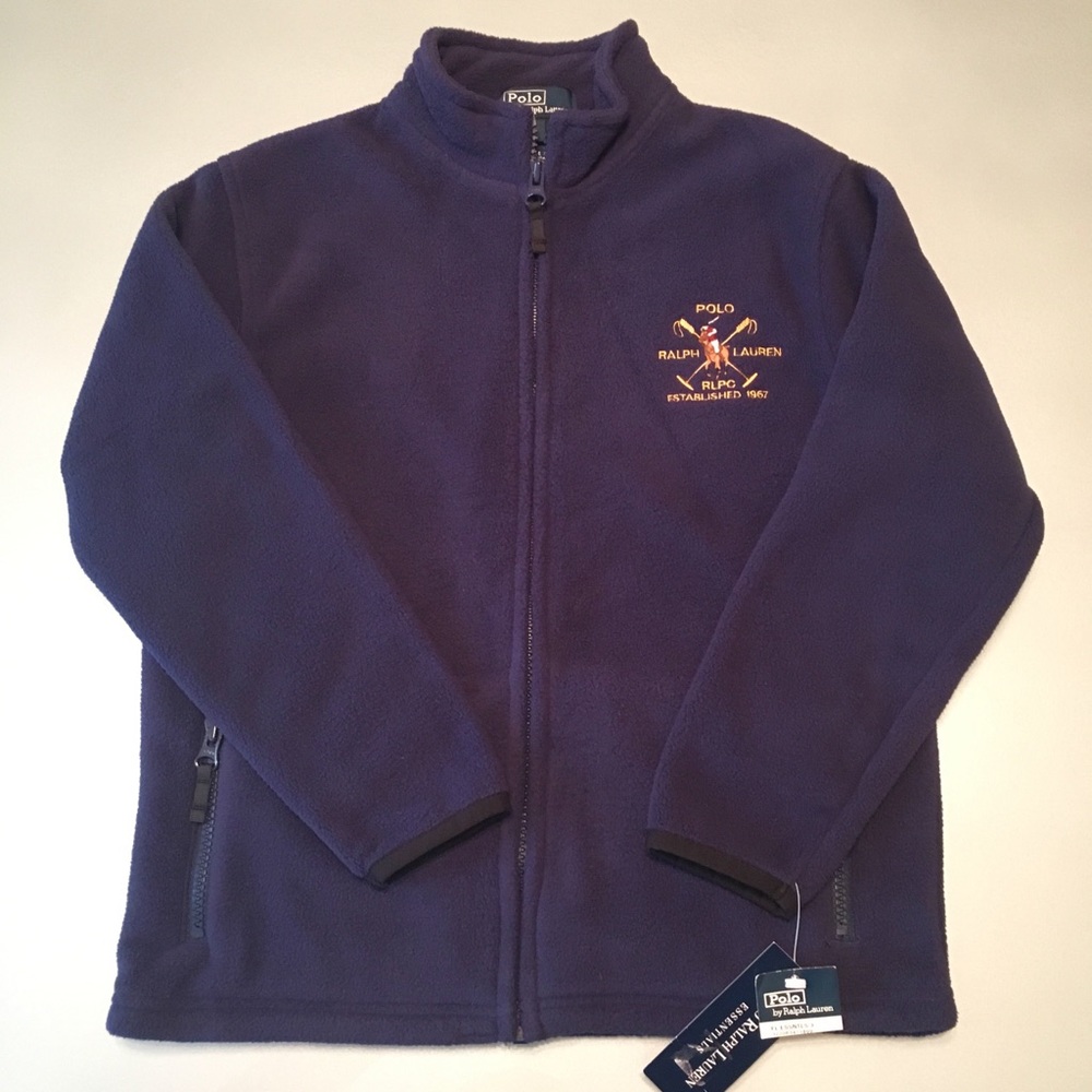 NWT: Polo by Ralph Lauren Full Zip Fleece Jacket